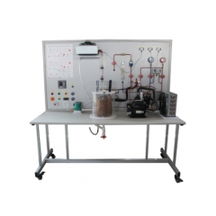 Formateur de compétences en climatisation Enseignement de l'équipement d'éducation pour l'équipement de formation de condensateur de laboratoire scolaire