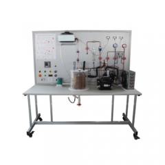 Air conditioning skills trainer Teaching Education Equipment For School Lab Condenser Training Equipment