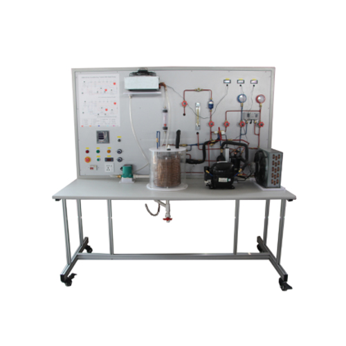 Vapour compression refrigeration cycle Vocational Education Equipment For School Lab Air Conditioner Trainer Equipment