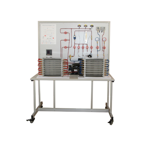 Cambiamenti di stato nel circuito di refrigerazione Materiale didattico didattico per l'attrezzatura per l'addestramento del condensatore del laboratorio scolastico