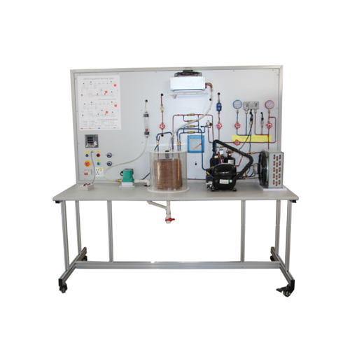 Panneau de formation de mesure de la température enseignant l'équipement d'éducation pour l'équipement de formateur de condensateur de laboratoire scolaire