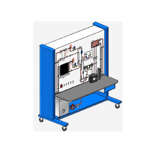 School Lab Compressor Trainer Equipment အတွက်ကျောင်းသုံးအပူပေးစက် ၇ လုံးတွင်အပူဓာတ်ဖလှယ်ခြင်း