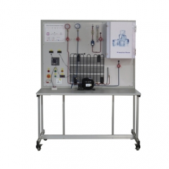 Domestic freezer skills trainer Teaching Education Equipment For School Lab Condenser Training Equipment