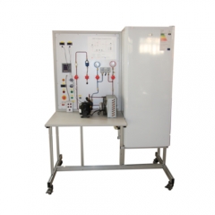 Single chamber refrigerator module Didactic Education Equipment For School Lab Condenser Trainer Equipment