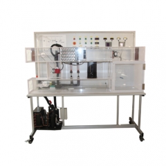 Instrutor de ar condicionado recirculante Equipamento de educação vocacional para equipamentos de treinamento em refrigeração de laboratório escolar
