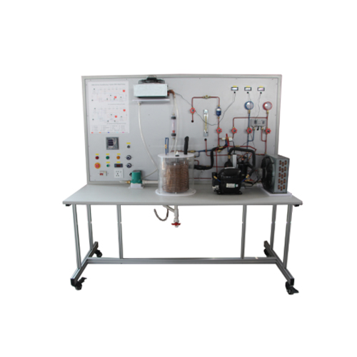 အအေးခန်းသင်တန်းစနစ် Didactic Education Equipment for School Lab Compressor Trainer Equipment