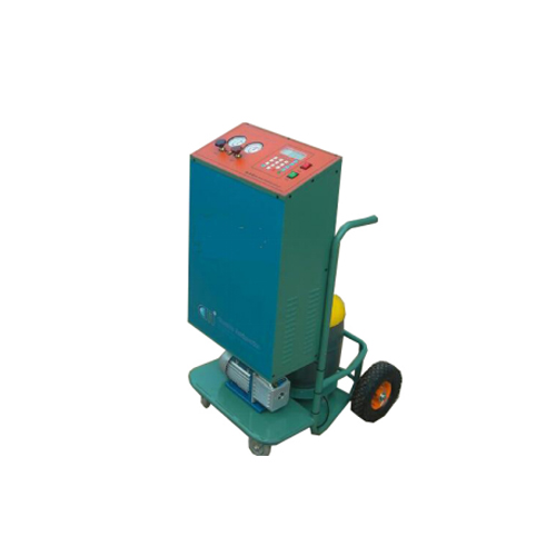 Recovery-Evacuating and Charging Station with Rotary Vane Vacuum Pump Educational Refrigeration Training Equipment