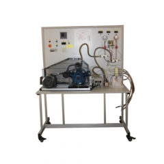 Il compressore controlla l'attrezzatura didattica per l'addestramento del trainer per l'attrezzatura per l'addestramento del condensatore del laboratorio scolastico
