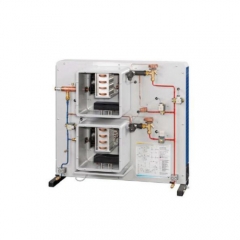 11.1-modelo de um sistema de refrigeração com estágio de congelamento modelo de um sistema de refrigeração Equipamento de treinamento de condicionador de ar de laboratório