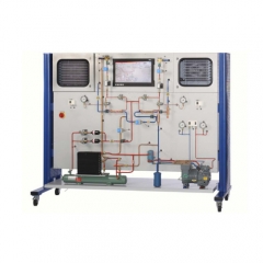 Controle de capacidade e falhas no sistema de refrigeração Equipamento de educação profissional Equipamento de treinamento de compressor