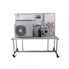 Equipos de educación vocacional de controles de aire acondicionado industrial para equipos de entrenamiento de compresores de laboratorio escolar