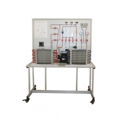 Métodos de medição de pressão Equipamento de educação profissional para equipamentos de treinamento de condensador de laboratório escolar