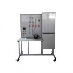 Refrigerator double door domestic training modelI Introduction Didactic Education Equipment Condenser Trainer Equipment