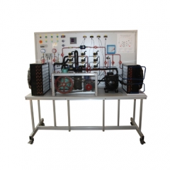 Heat transfer in a refrigeration systems Vocational Education Equipment For School Lab Condenser Trainer Equipment