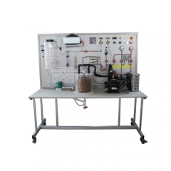 ระบบการฝึกอบรมเครื่องทำความเย็นอุปกรณ์การสอนการสอนสำหรับโรงเรียน Lab Air Conditioner Training Equipment
