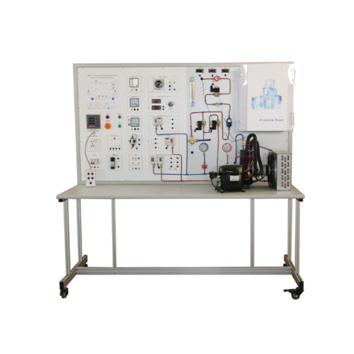 Refrigerant compressor fault simulator Vocational Education Equipment For School Lab Air Conditioner Trainer Equipment