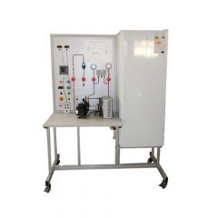 Modelo de treinamento para freezer doméstico, ensino, equipamento educacional para laboratório escolar, condicionador de ar, equipamento de treinamento