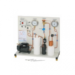 Heat Pump For Cooling And Heating Operation Vocational Education Equipment For School Lab Refrigeration Trainer Equipment