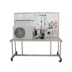 Equipamento de ensino de instrutor de condicionamento de ar doméstico para equipamentos de treinamento de compressor de laboratório escolar