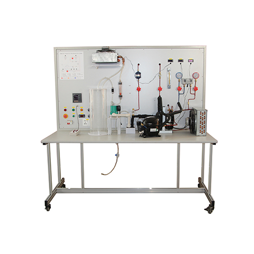 Trainer For The Study Of A Chiller Teaching Equipment Education Laboratory Equipment Refrigeration Training Equipment