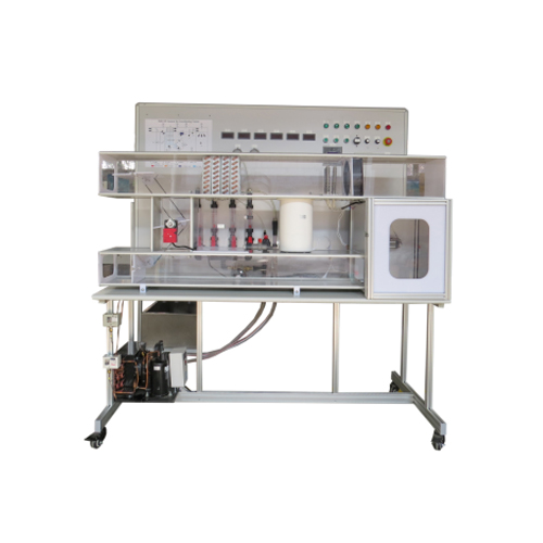 Simulateur expérimental de température de climatisation et d'humidification constante Équipement éducatif de formateur de condensateur
