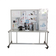 Équipement didactique d'éducation de formateur de réfrigération industrielle informatisé pour l'équipement de formation de condensateur de laboratoire scolaire