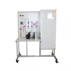 Equipamento de educação vocacional de sala com temperatura positiva para equipamento de treinamento de refrigeração de laboratório escolar