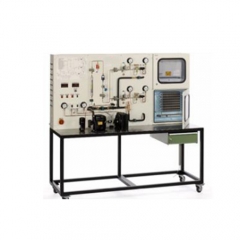 Simulador de refrigeração industrial Equipamento de educação profissional para laboratório escolar Equipamento de treinamento de ar condicionado