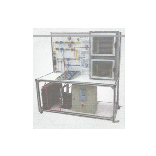 Instrutor de refrigeração industrial Equipamento didático de educação para equipamentos de treinamento de compressor de laboratório escolar