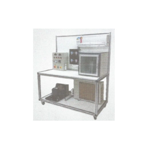 Refrigeration Trainer Didactic Education Equipment For School Lab Condenser Training Equipment