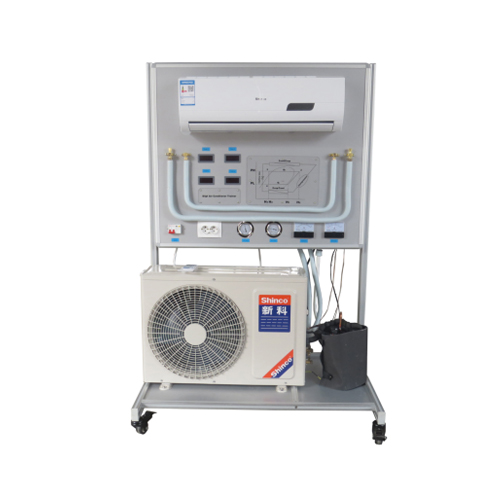 Modelo de entrenamiento práctico de aire acondicionado de 2 vías Tecnología de inversor de 2 vías Equipo de entrenamiento de refrigeración educativo
