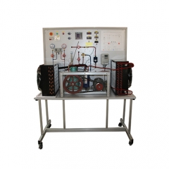 Open Type compressor Vocational Education Equipment Refrigeration Training Equipment ၏လေ့လာမှုအတွက် Trainer