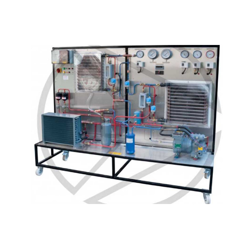 냉동 시스템 고장에 대한 교육 시뮬레이터 교육 압축기 교육 장비