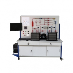 Equipamento de educação vocacional de unidade de ensino de condicionamento de ar para equipamentos de treinamento de refrigeração de laboratório escolar