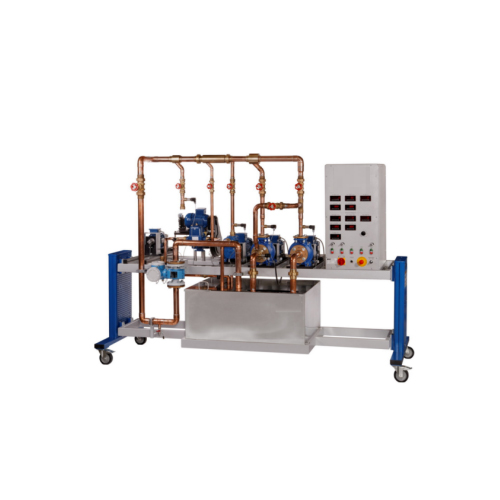 Multi Pump Test Device Educational Equipment School Equipment Teaching Deep Bed Filter Fluid Mechanics Lab Equipment