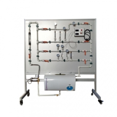 Pannello di addestramento per la misurazione della temperatura Attrezzature per l'istruzione professionale per attrezzature per esperimenti di trasferimento termico di laboratorio scolastico