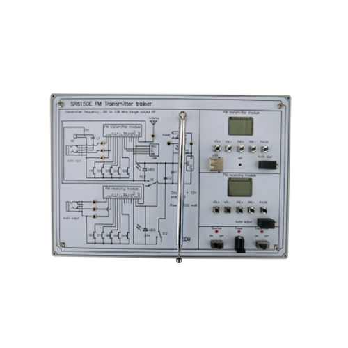 Trasmettitore FM Trainer Attrezzature per l'istruzione professionale per laboratorio scolastico Trainer automatico elettrico