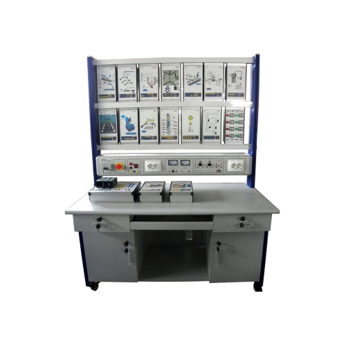 Bench PLC Simulator Industrial Programmable Vocational Training Equipment Electrical Laboratory Equipment