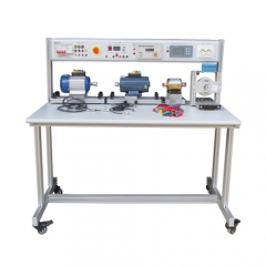 Système didactique pour les principes de l'équipement d'enseignement du générateur d'induction à double alimentation Équipement de laboratoire électrique