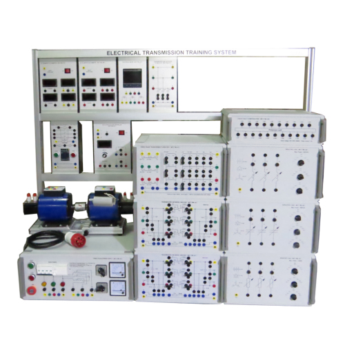 Système de formation en transmission électrique Équipement éducatif Équipement de laboratoire de génie électrique