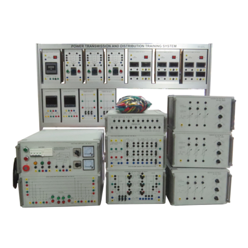 Экспериментальная система передачи и распределения электроэнергии Учебное оборудование Электротехническое лабораторное оборудование