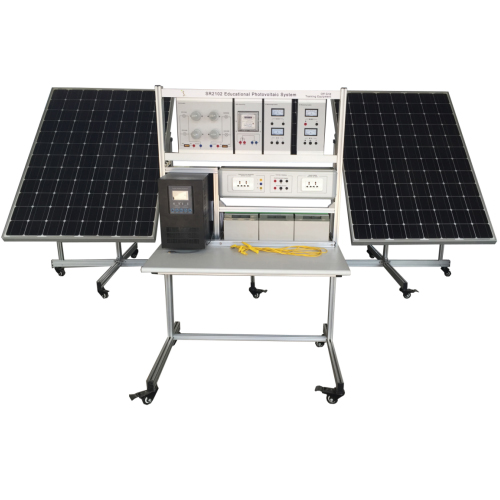 Kit de treinamento de painel solar Equipamento de treinamento profissional Painel de treinamento solar fotovoltaico