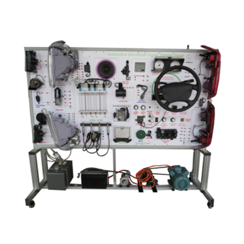 Painel de treinamento de circuito elétrico automotivo Equipamento de ensino Dispositivo de ensino elétrico automotivo