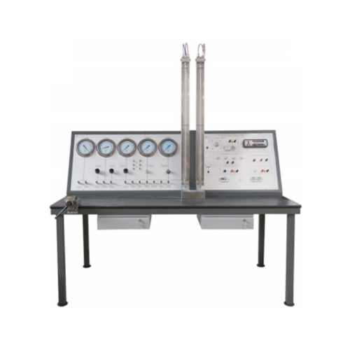 Calibration of Electronic and Pneumatic Instruments Didactic Equipment Process Control Trainer