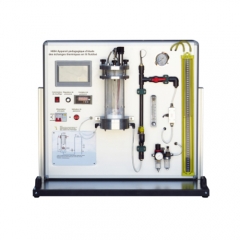 Dispositivo didáctico para el estudio de los intercambios térmicos en lecho fluidizado Equipo didáctico Equipo de laboratorio de hidrodinámica