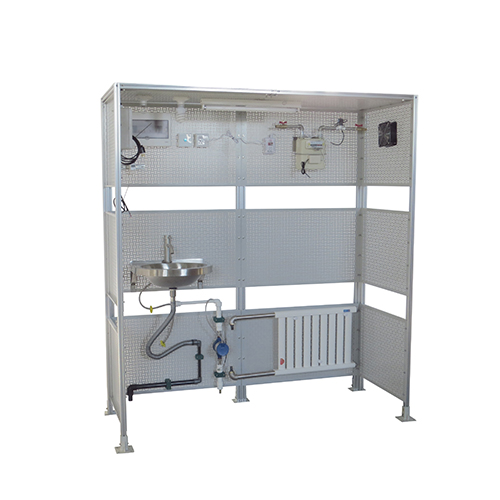 Sistema di insegnamento di formazione elettrica idraulica Attrezzatura didattica per istruttore di impianti idraulici e servizi igienico-sanitari