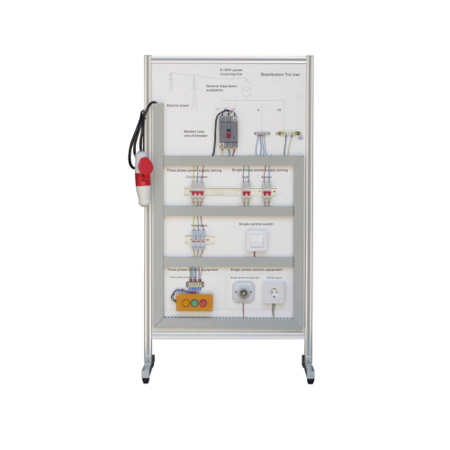 Distribution Trainer Vocational Training Equipment Electrical Engineering Lab Equipment