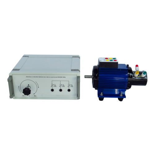 Three-Phase Induction Trainer With Shorted Rotor Educational Equipment Electrical Lab Equipment