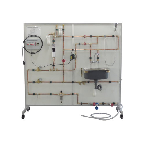 Unidade de demonstração de instalação de água potável Equipamento de treinamento educacional Aparelho experimental de hidrodinâmica