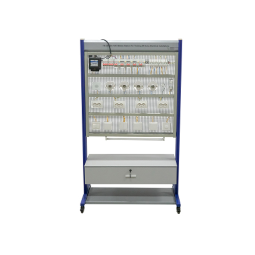 Mobile Station For Training Of Home Electrical Installations Vocational Training Equipment Electrical Training Panel